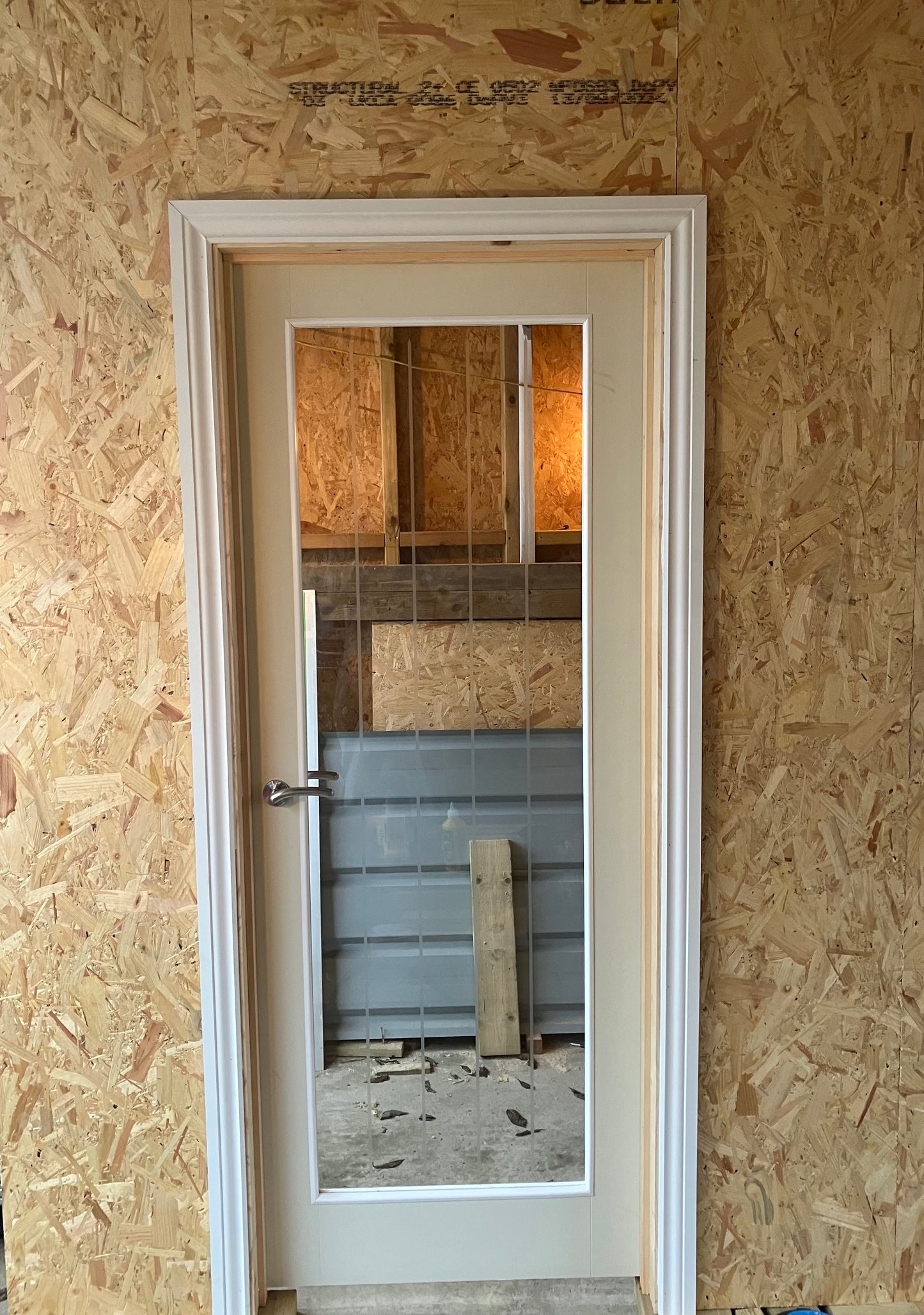 Pre-Hung door panel